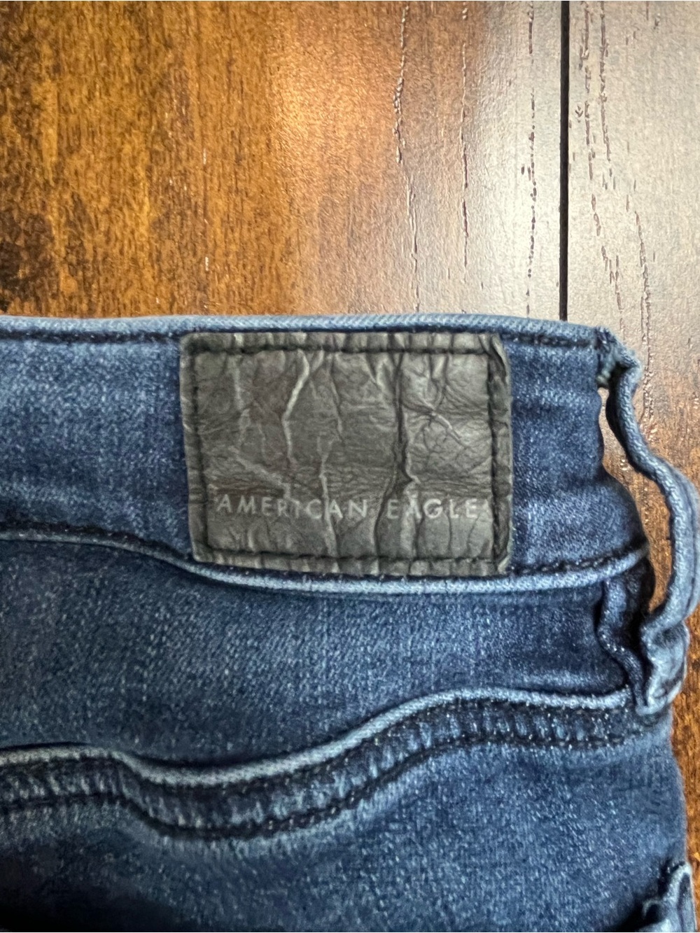 American Eagle Super Stretch Hi-Rise Jegging Blue Denim Women's Size 6 X-Long. - Picture 14 of 14